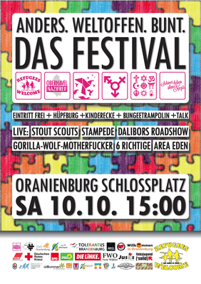 Bürgerfest : Anders. Weltoffen. Bunt.